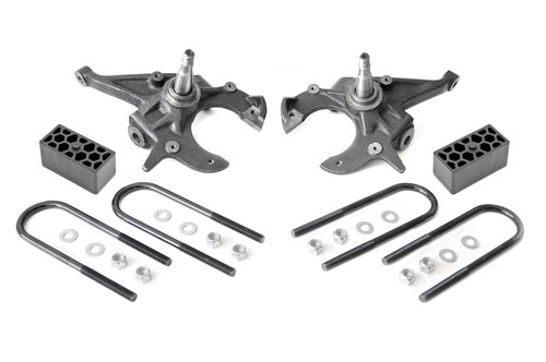 Rough Country - Lowering Kit - 2 Inch FR - 2.5 Inch RR - Chevy/GMC Blazer/S15 Jimmy/Sonoma 2WD - 724