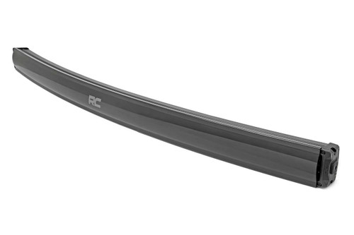 Rough Country - 50 Inch Black Series LED Light Bar - Curved - Dual Row - Cool White DRL - 72950BD
