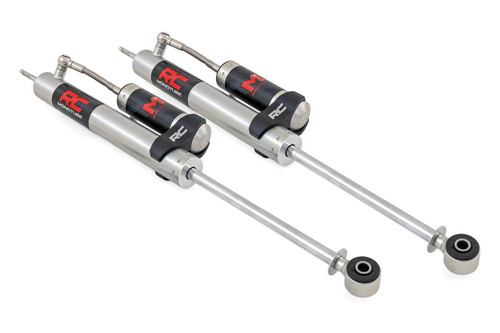 Rough Country - M1R Monotube Front Shocks - 3-4.5 in. - Jeep Wrangler JK/Wrangler Unlimited (07-18) - 770740RES_B