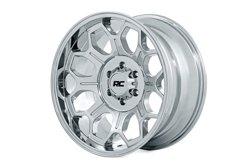 Rough Country - Rough Country 77 Series Wheel/One-Piece -Chrome/22x12/8x6.5/-44mm - 77224410