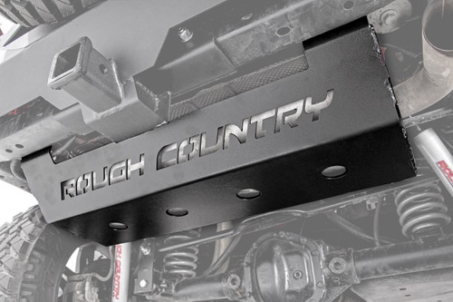 Rough Country - Muffler Skid Plate - Jeep Wrangler JK/Wrangler Unlimited (2007-2018) - 779