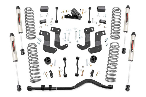 Rough Country - 3.5 Inch Lift Kit - C/A Drop - Stage 1 - V2 - Jeep Wrangler Unlimited (24-25) - 79570
