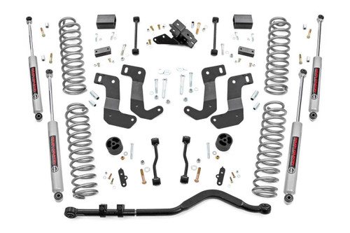 Rough Country - 3.5 Inch Lift Kit - C/A Drop - 4-Door - Jeep Wrangler JL 4WD (2024) - 79830