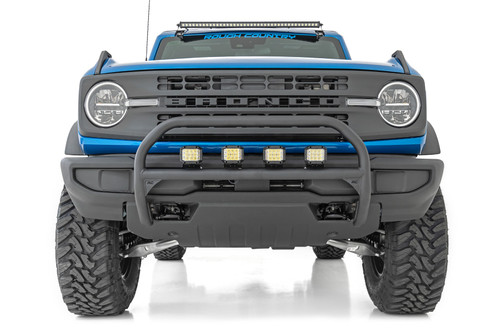 Rough Country - LED Light Kit - Upper Windshield - 40 in. Spectrum Single Row - Ford Bronco (21-25) - 82041