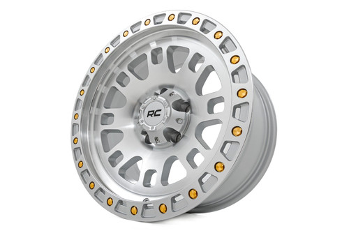 Rough Country 82 Series Wheel One-Piece Full Machined 17x9 6x5.5 -12mm - 82170912C - 82170912C
