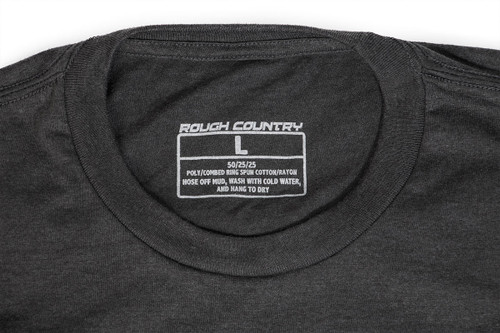 Rough Country - Rough Country T-Shirt - Born & Raised - Black - LG - 84081LG