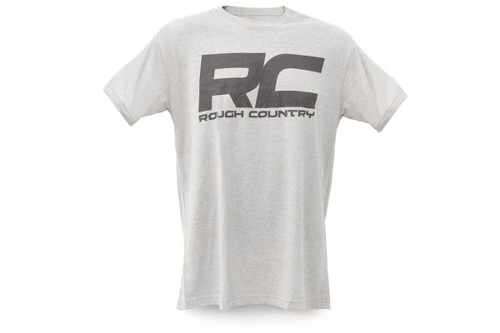 Rough Country - Rough Country T-Shirt - Logo - Grey - XL - 84086XLG