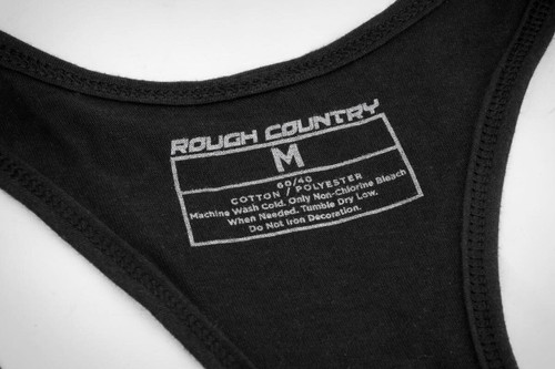 Rough Country - Rough Country Tank Top - Women Fts - Black - LG - 84087LG