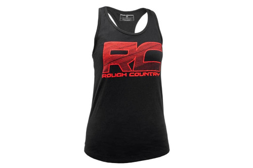 Rough Country - Rough Country Tank Top - Women Fts - Black - XL - 84087XLG