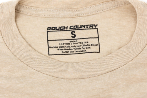 Rough Country - Rough Country T-Shirt - Throwback - Cream - 3XL - 840913XL