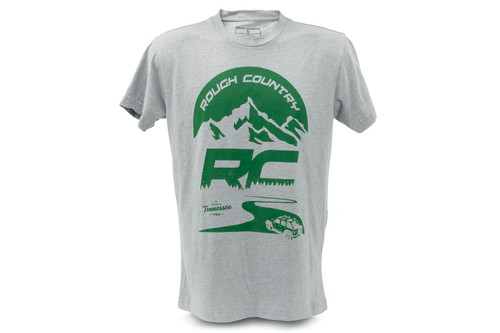 Rough Country - Rough Country T-Shirt - RC Mountains - HEATHER GRAY - 2XL - 840932XL