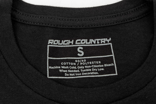 Rough Country - Rough Country T-Shirt - RC Lines - Black - LG - 84096LG