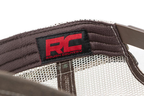 Rough Country - Rough Country Hat - Mesh - Rough Country Patch - Brown/Camo - 84121