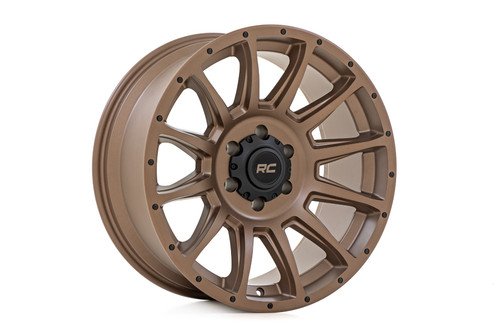Rough Country - Rough Country 90 Series Wheel/One-Piece/Bronze/18x9/8x6.5/-12mm - 90181210