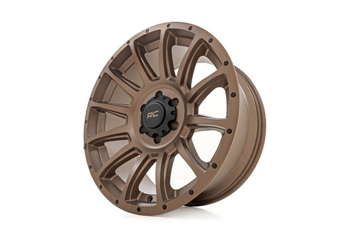 Rough Country - Rough Country 90 Series Wheel/One-Piece/Bronze/20x9/8x6.5/0mm - 90200910