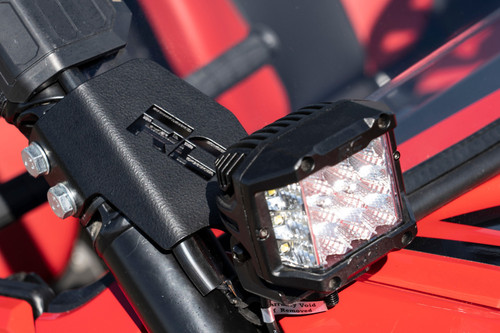 Rough Country - LED Light Kit - Cage Mount - 2 in. Chrome Pair - Wide Angle - Honda Talon 1000 - 92035