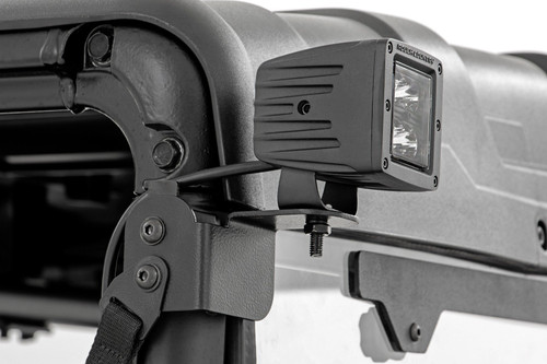 Rough Country - LED Light Kit - Rear Mount - 2 in. Black Pair - Spot - Polaris Ranger XP 1000 - 93082