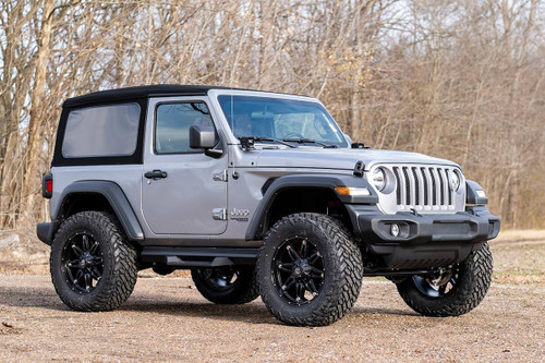 Rough Country - 3.5 Inch Lift Kit - C/A Drop - FR D/S - Jeep Wrangler JL 4WD (2024-2025) - 94430