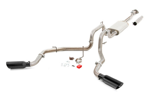Rough Country - Performance Cat-Back Exhaust - No Std Cab - Ford F-150 2WD/4WD (2015-2020) - 96006