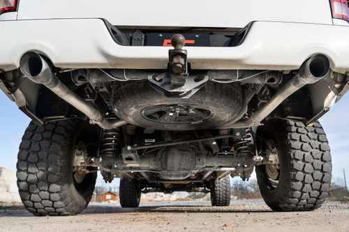 Rough Country - Performance Cat-Back Exhaust - Stainless - 4.7L/5.7L - Ram 1500 (10-18 & Classic) - 96009