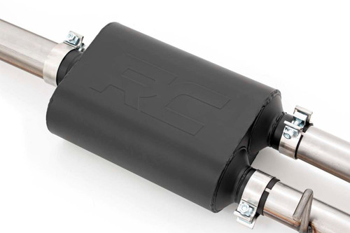 Rough Country - Performance Cat-Back Exhaust - 6.2L - 5'8 in. & 6'6 in. Bed - Chevy/GMC Sierra/Silverado 1500 (19-25) - 96014