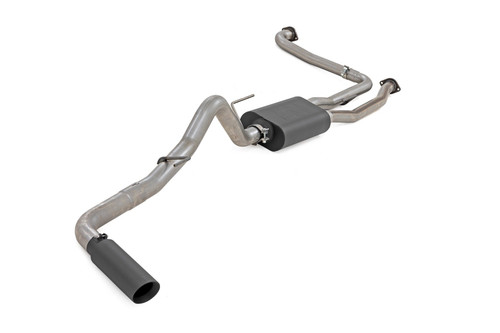 Rough Country - Performance Cat-Back Exhaust - Stainless - 3.8L - Nissan Frontier (22-25) - 96122