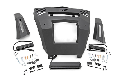 Rough Country - LED Light - Bumper Mount - 12 in. and 6 in. Pair Combo - Can-Am Defender HD 8/HD 9/HD 10 - 97069