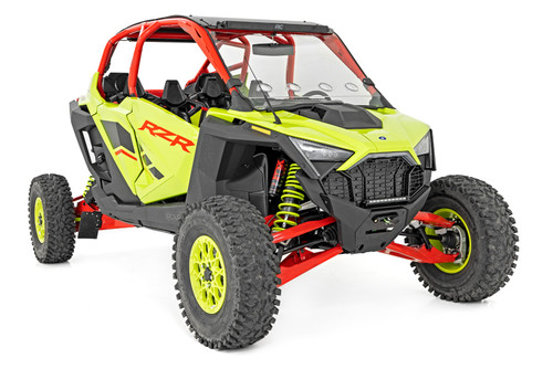 Rough Country - Vented Full Windshield - Scratch Resistant - Polaris RZR Turbo R - 98202210