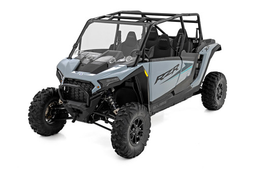 Rough Country - Vented Full Windshield - Scratch Resistant -  Polaris RZR XP4 1000 - 98202310 - 98202310