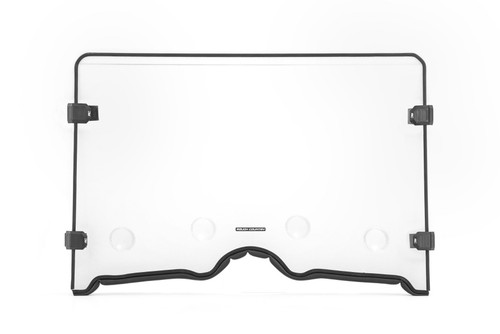 Rough Country - Vented Full Windshield - Scratch Resistant - Yamaha Rhino 660/Rhino 700 - 98241240