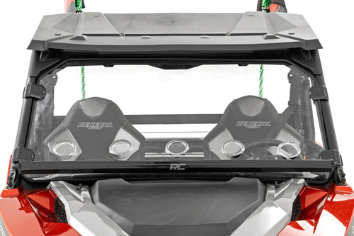 Rough Country - Vented Full Windshield - Scratch Resistant - Polaris General XP 4 1000 - 98262010