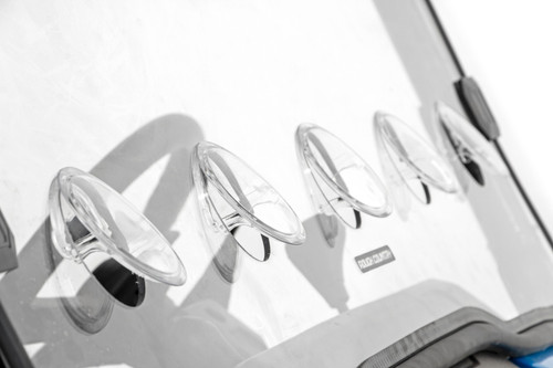 Rough Country - Vented Full Windshield - Scratch Resistant - Honda Pioneer 1000 - 98262020