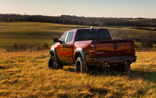 Rough Country - Fender Flares - Defender - PRV Delmonico Red - Ram 1500 2WD/4WD (2019-2024) - A-D10914-PRV