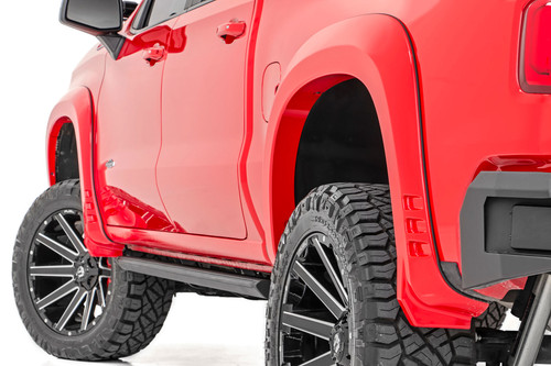 Rough Country - Fender Flares - SF1 - G7C Red Hot - Chevy Silverado 1500 2WD/4WD (2019-2025 & Classic) - F-C319201A-G7C
