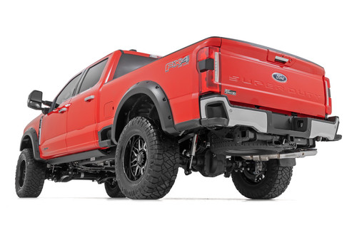 Rough Country - Pocket Fender Flares - PQ Race Red - Ford F-250/F-350 Super Duty (23-25) - F-F20231-PQ
