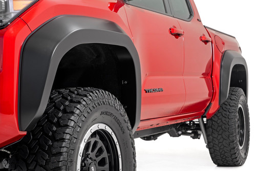 Rough Country - Fender Flares - Sport - 3U5 Supersonic Red - Toyota Tacoma 2WD/4WD (24-25) - O-T12421-3U5