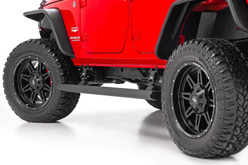 Rough Country - Power Running Boards - Dual Electric Motor - 4 Door - Jeep Wrangler Unlimited (07-18) - PSR610330