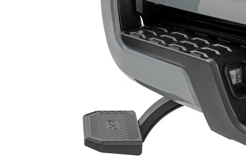 Rough Country - Retractable Bed Step - Manual Pull - Toyota Tacoma 2WD/4WD (2016-2023) - PW049818
