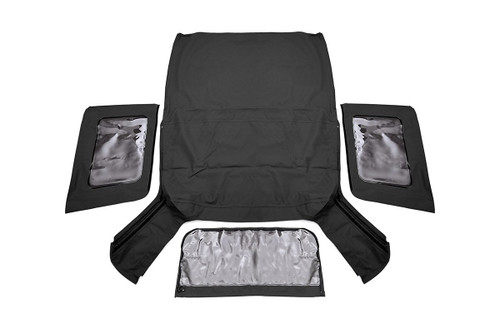 Rough Country - Soft Top - Replacement - Black - 2 Door - Jeep Wrangler JK 4WD (2007-2009) - RC85240.35