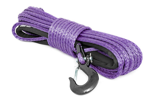 Rough Country - Synthetic Rope - 3/8 Inch - 85 Ft - Purple - RS112
