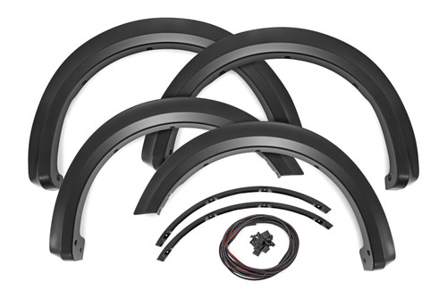 Rough Country - Fender Flares - Sport - E2 Magma Red - Ford F-150 2WD/4WD (2021-2025) - S-F20911A-E2