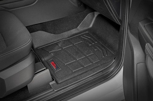 Rough Country - Sure-Fit Floor Mats - Front - Crew - Ford Ranger 2WD/4WD (2024-2025) - SM51002