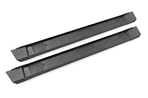Rough Country - HD2 Aluminum Running Boards - Crew Cab - Nissan Titan 2WD/4WD (2004-2024) - SRB041785A