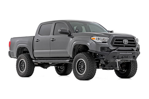 Rough Country - HD2 Aluminum Running Boards - Double Cab - Toyota Tacoma 2WD/4WD (2005-2023) - SRB051785A