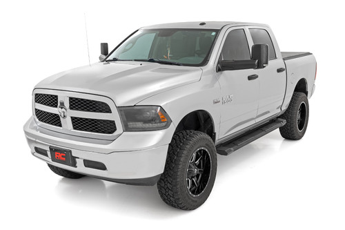 Rough Country - HD2 Running Boards - Quad Cab - Ram 1500/2500/3500 2WD/4WD (2010-2025 & Classic) - SRB091777A