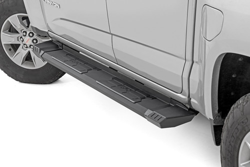 Rough Country - HD2 Aluminum Running Boards - Crew Cab - Chevy/GMC Canyon/Colorado (15-25) - SRB151977A