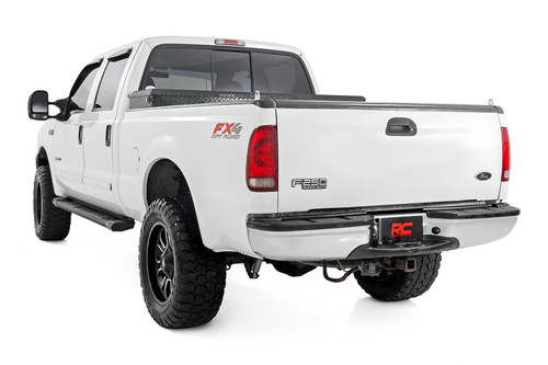 Rough Country - HD2 Aluminum Running Boards - Super Crew Cab - Ford F-250/F-350 Super Duty (99-16) - SRB991691A