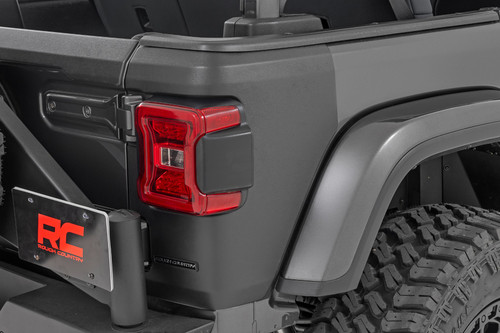 Rough Country - Trail Cladding - Rear Corners - Jeep Wrangler JL/Wrangler Unlimited (18-25) - TC13026