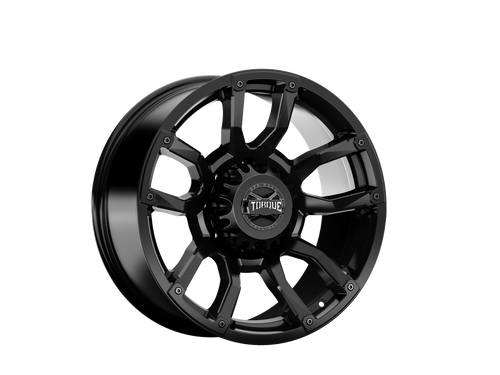 Rough Country - Torque Impact/Satin Black/20x9/8x180/0mm - TW403C-2090980400