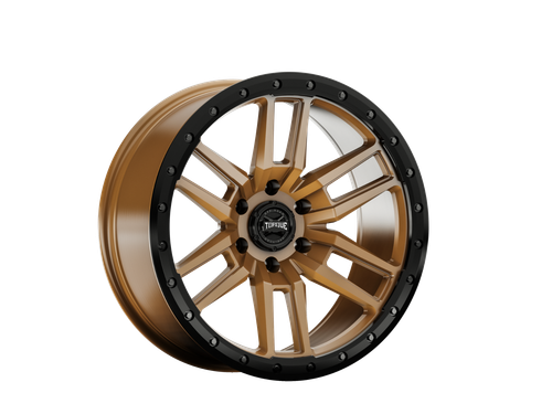 Rough Country - Torque Pritchett/Bronze w/Black Lip/18x9/6x5.5/-12mm - TW411C-18908407-12